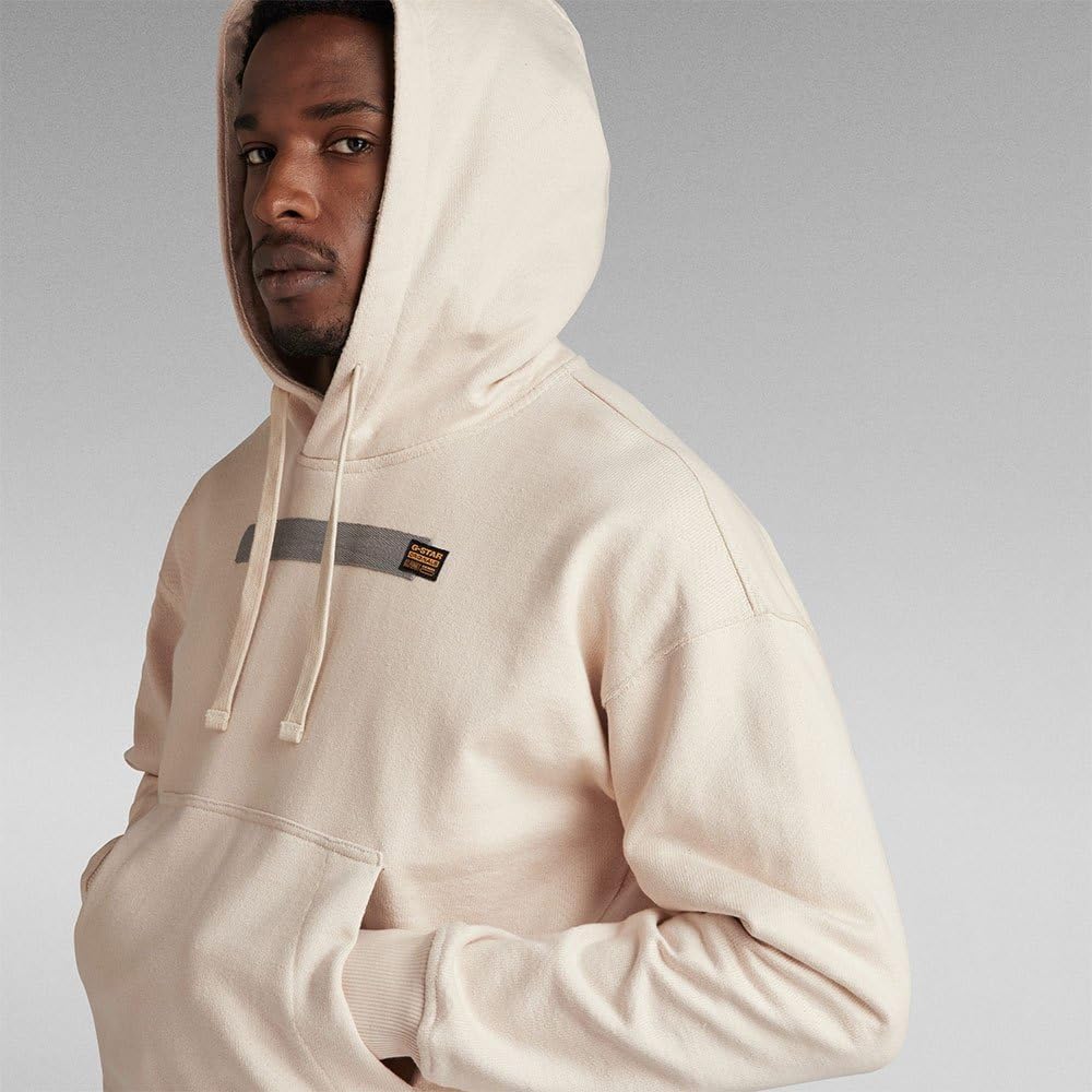 G-STAR RAW Men's Flight Deck Loose Sweat Hooded Sweatshirt