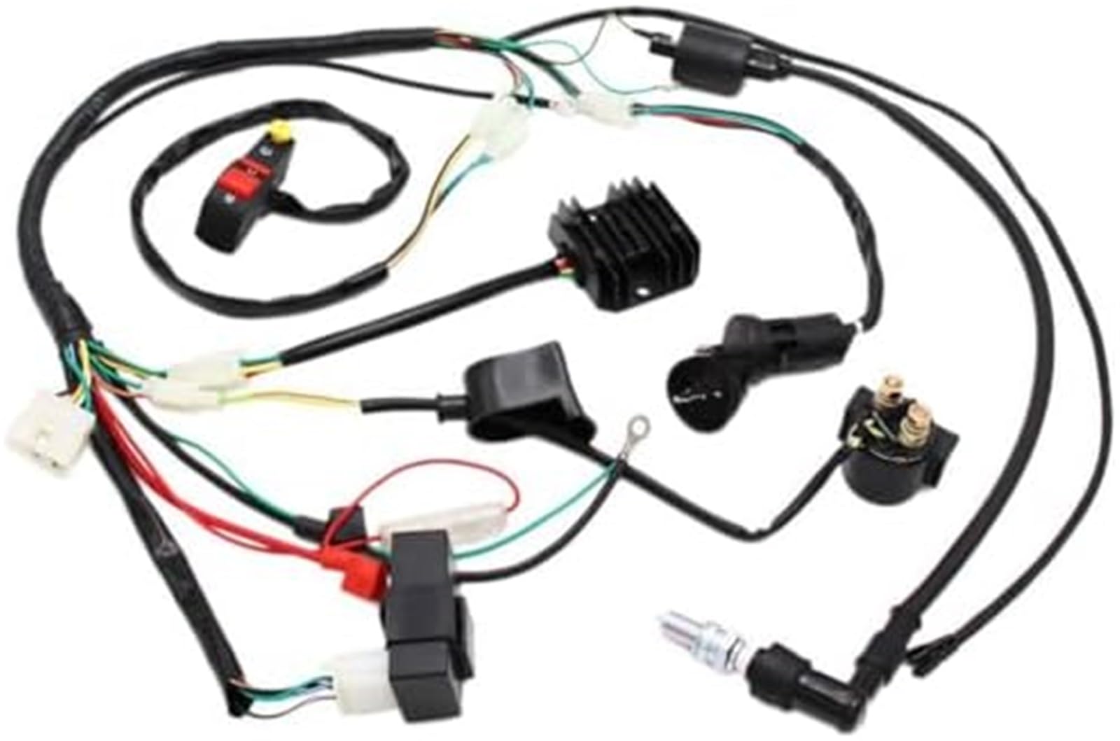 Arnés de cableado eléctrico completo D8EA, kits de bobina