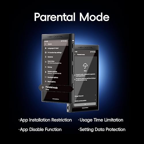 Miniatura 8 de HiBy Reproductor de música digital M300 con altavoz incorporado Android 13 OS Bluetooth WiFi y FM Soporta PCM768k DSD256 32G Plata