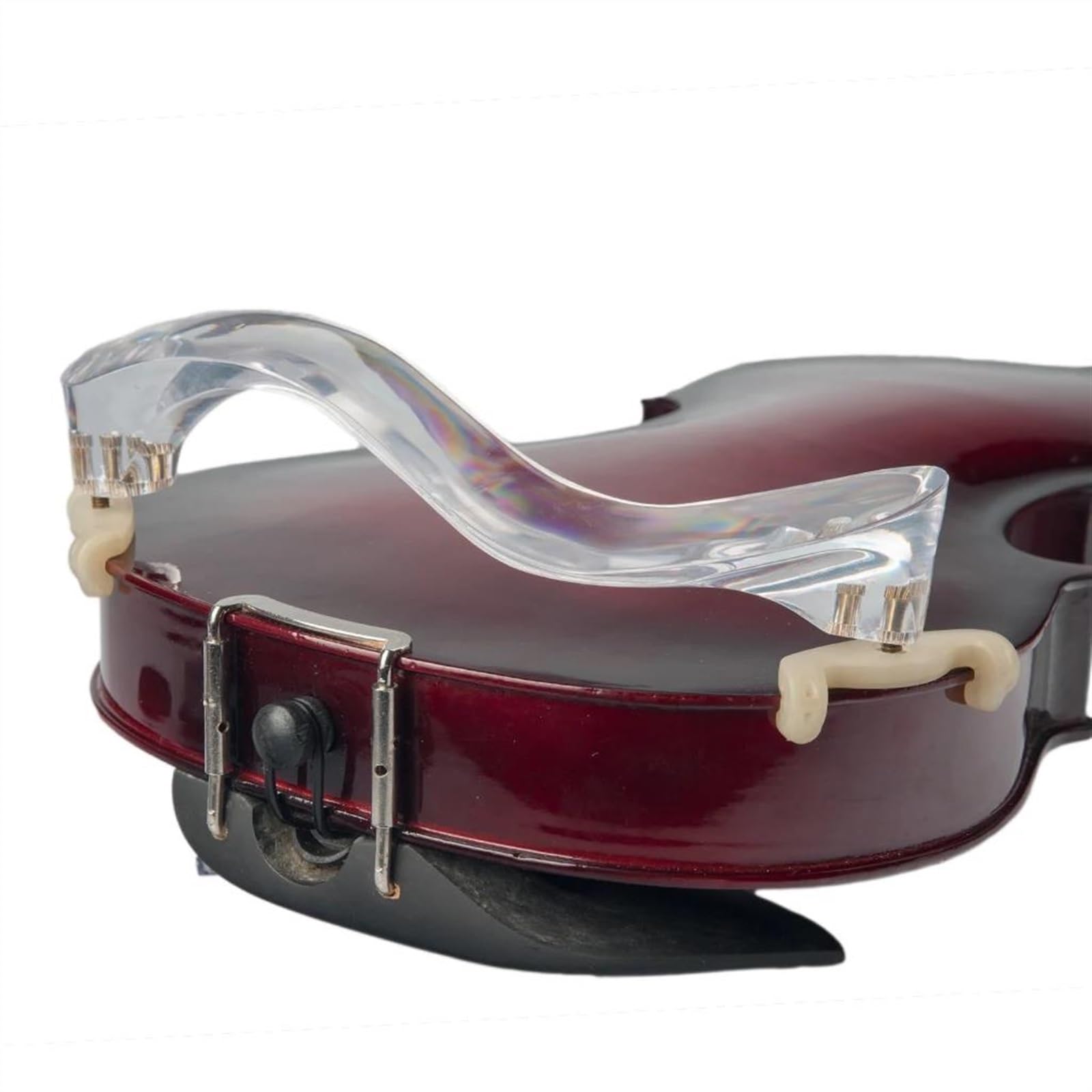 Kun Mini Collapsible Violin Shoulder Rest, 1/4 - 1/16 Size, Red - Foto 5