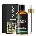 Oregano Essential Oil, MAYJAM Pure Essential Oils for Diffusers, 3.38FL.OZ/100ML Large Volume Oregano Oil with Premium Glass Dropper