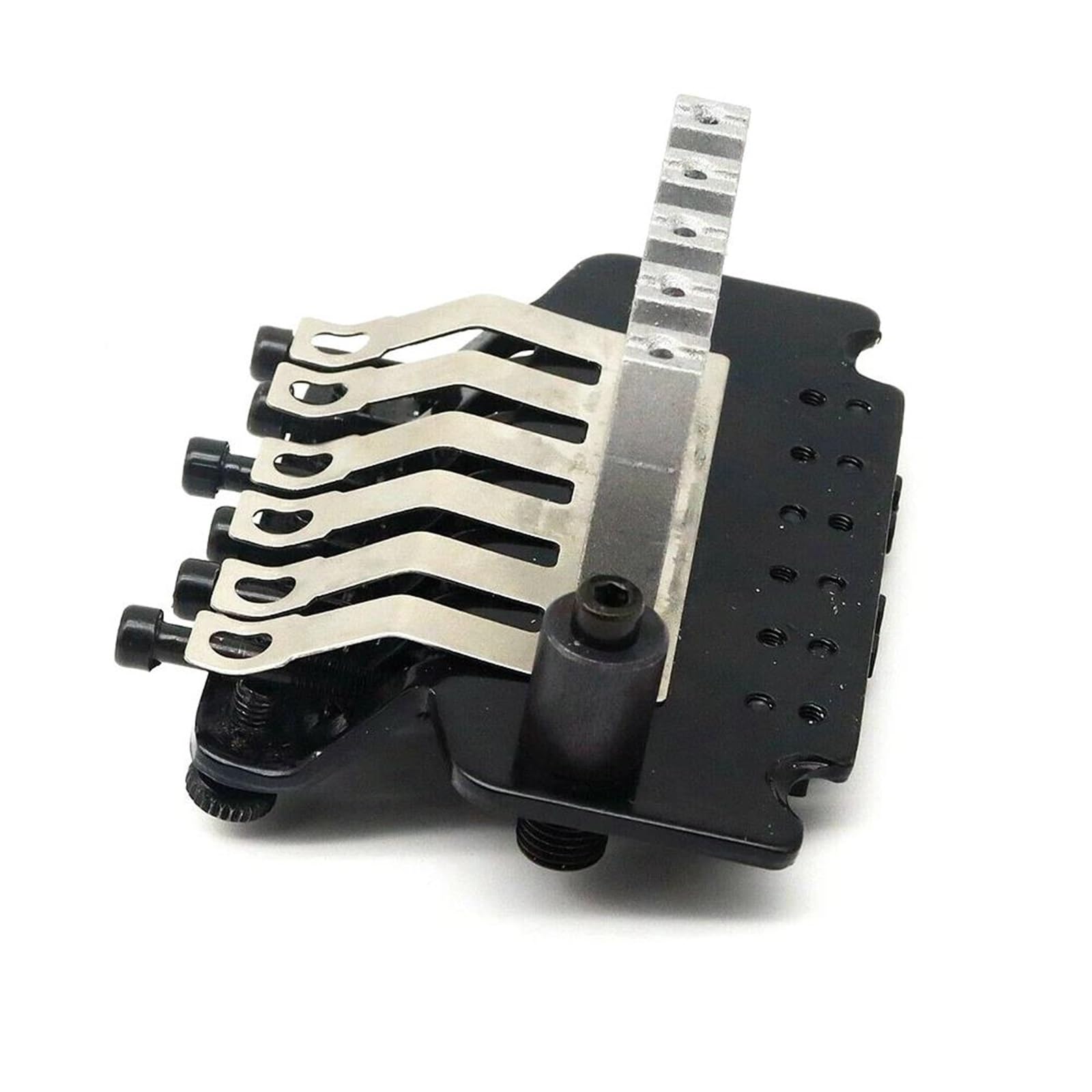 Tremolo-Steg Für E-Gitarre Für Linkshänder Doppelte Verriegelung(Black)