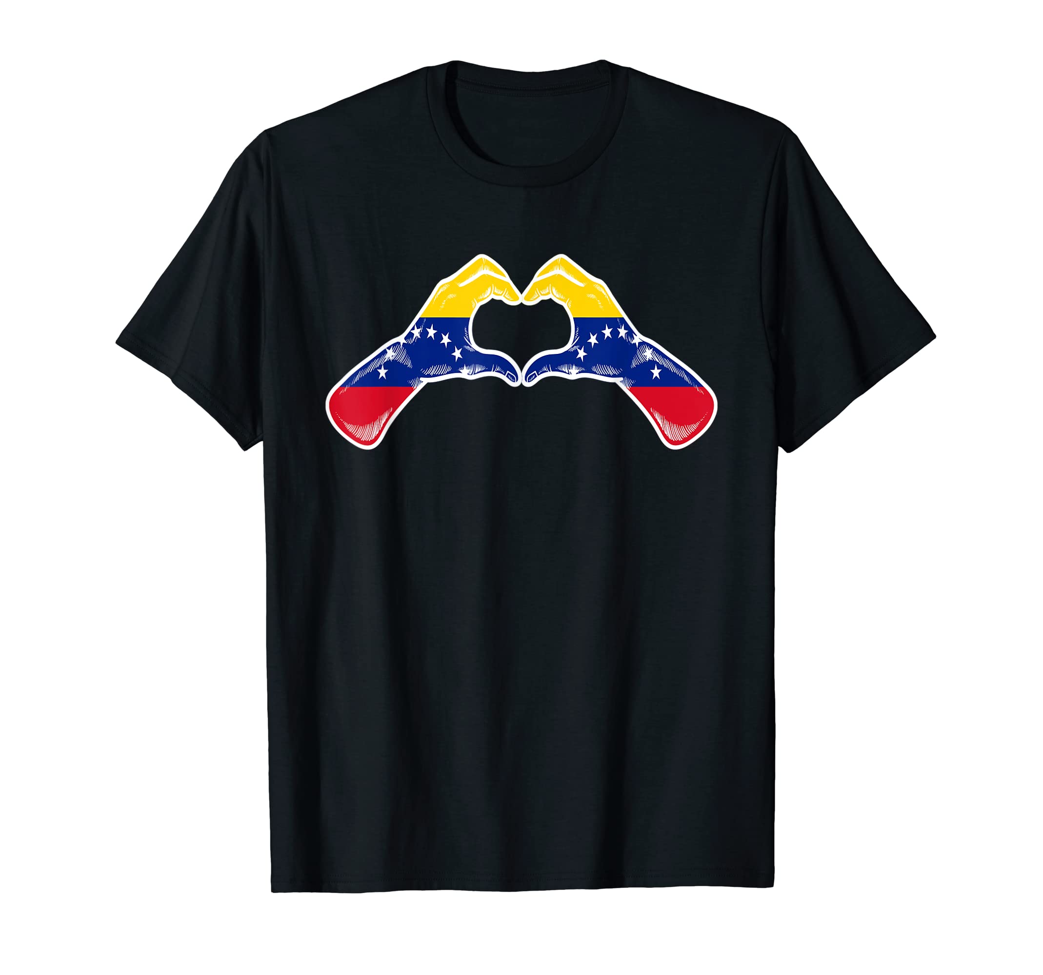 Venezuela Flag Shirt Venezuelan Heart T-Shirt