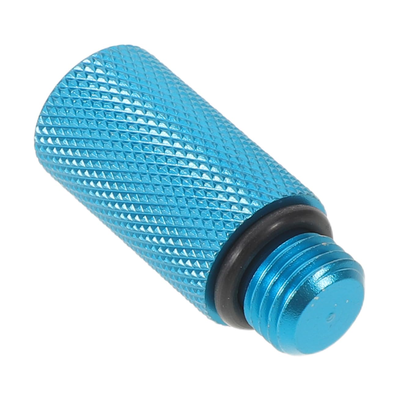 Tapón de presión para regulador de buceo con adaptador de manguera de aluminio