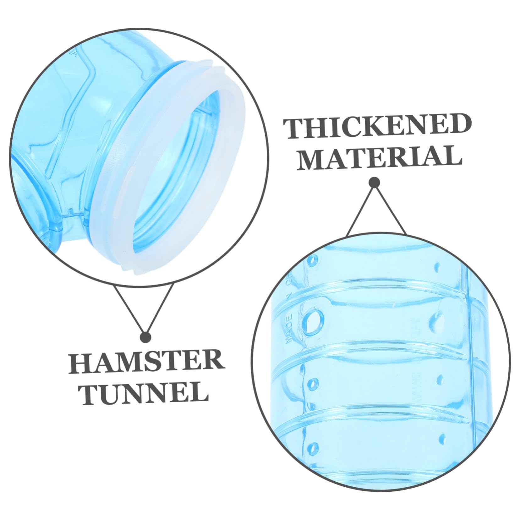 Yardwe 2 Sätze Hamster Röhren Teiliges DIY Labyrinthspielzeug aus Robustem Einfach zu Montieren Vielseitig für Hamster Meerschweinchen und Kleine Nagetiere Sicheres Außentunnel Zubehör