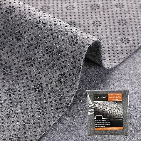 FGCOGOD Rug Backing Fabric, Non-Slip Backing Cloth for Tufting Carpets Rug Making Tufting Gun Cushion Punch Needle, Upgrade 2mm Thick Tufting Supplies (72 x 80 Inch) Cover