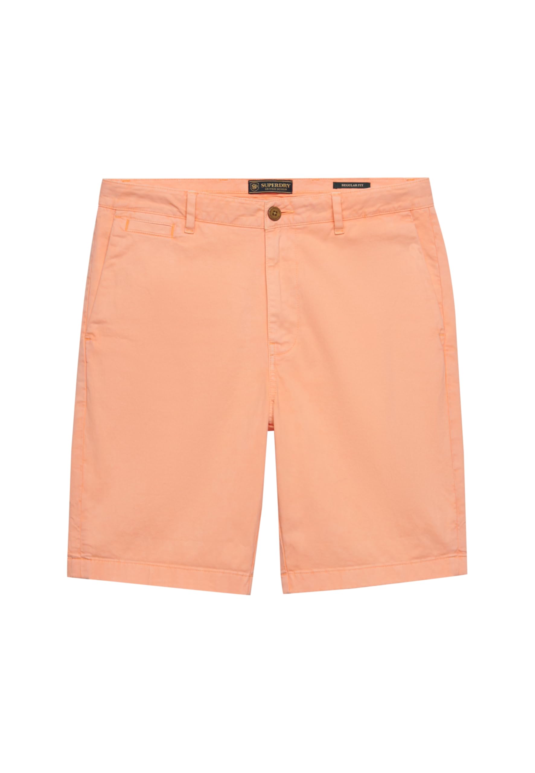 Superdry Premium Regular Chino Short Pants, Washed Peach, 38W