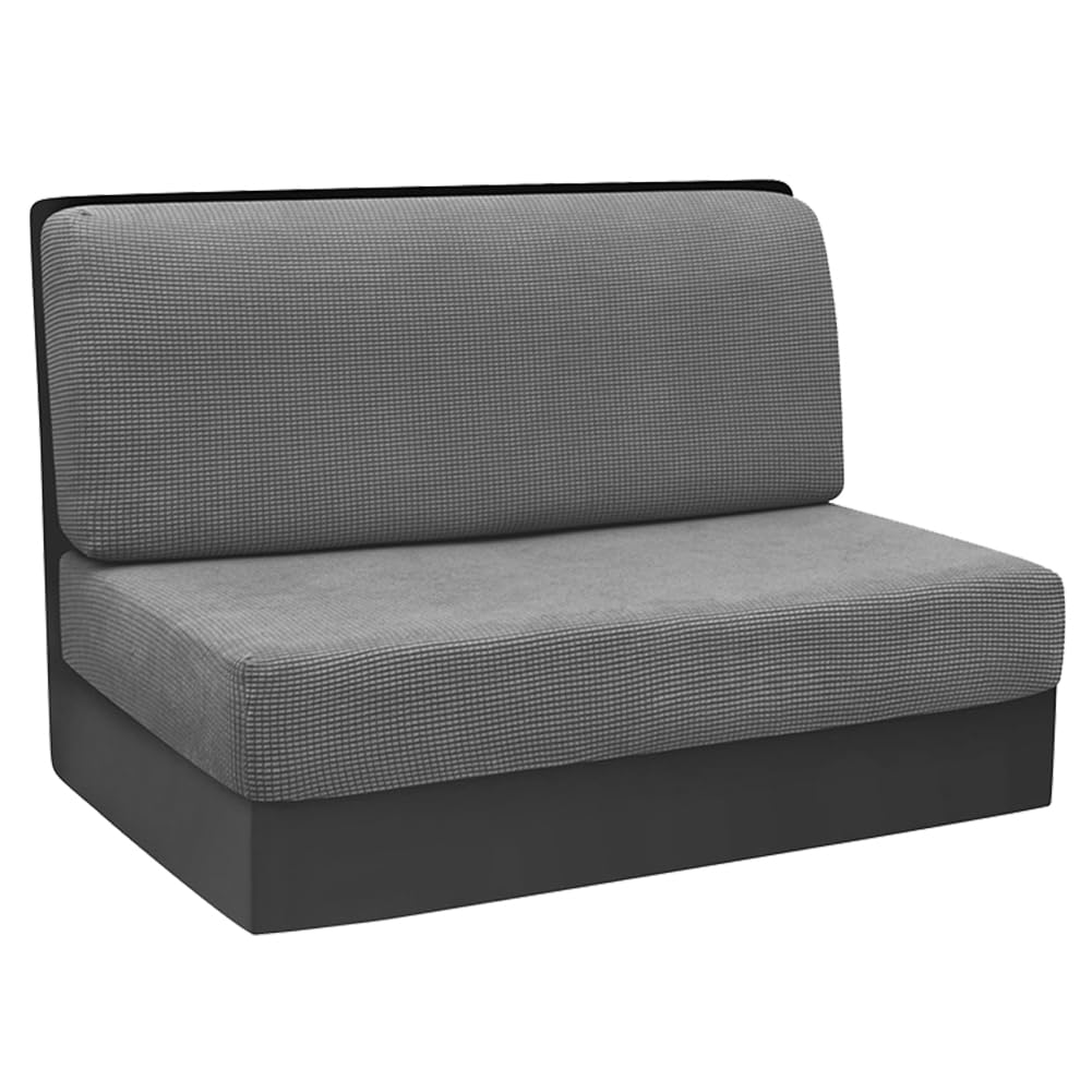 Lot de 2 Housses de Coussin pour canapé, 1 Lot de Housses de siège à Fermeture éclair, pour Caravane, Camping-Car, remorque, siège de Camping-Car, lavables