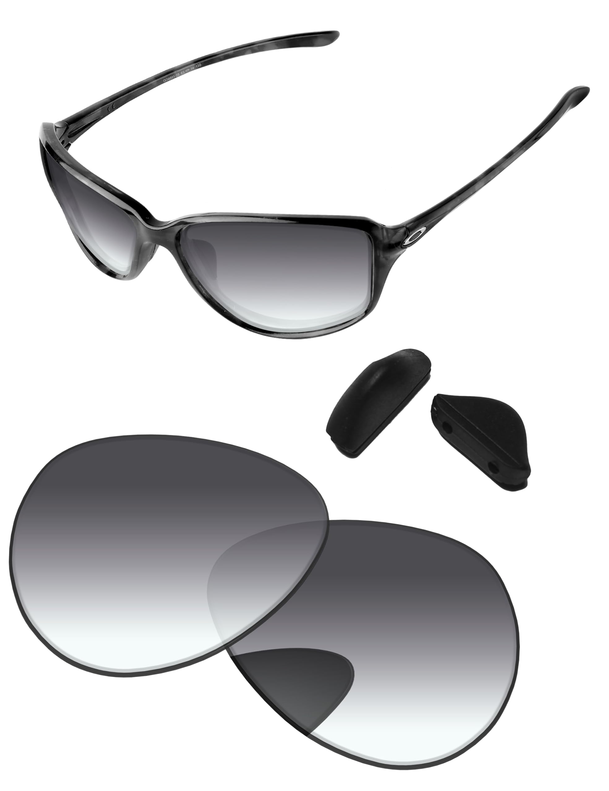 Replacement Lenses for Oakley Cohort OO9301 62mm Sunglass - Precision Fit, UV Block &amp; Impact Resistant