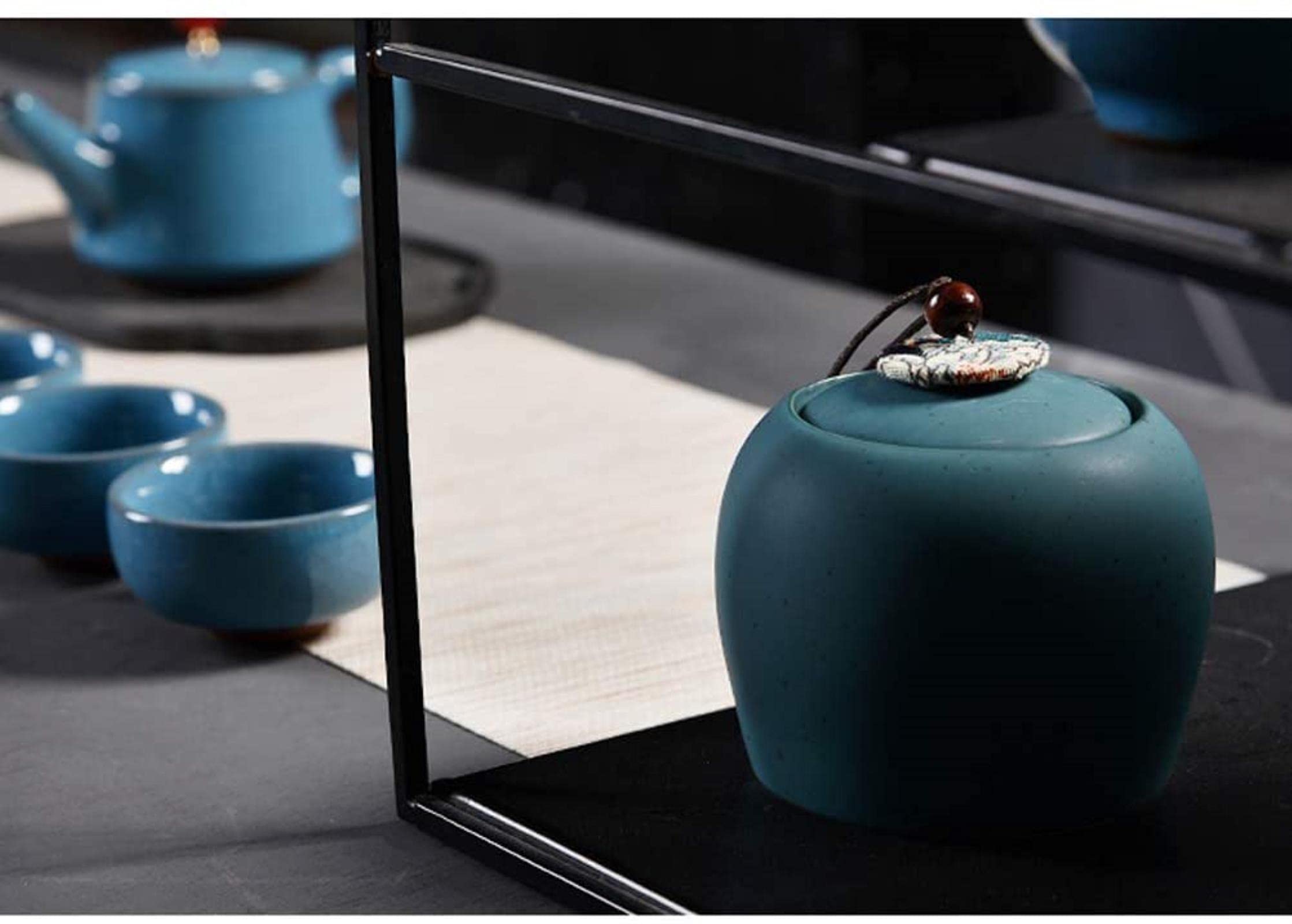 Amazon｜ティーコーヒーシュガーセットセラミック、ふた付きキッチン