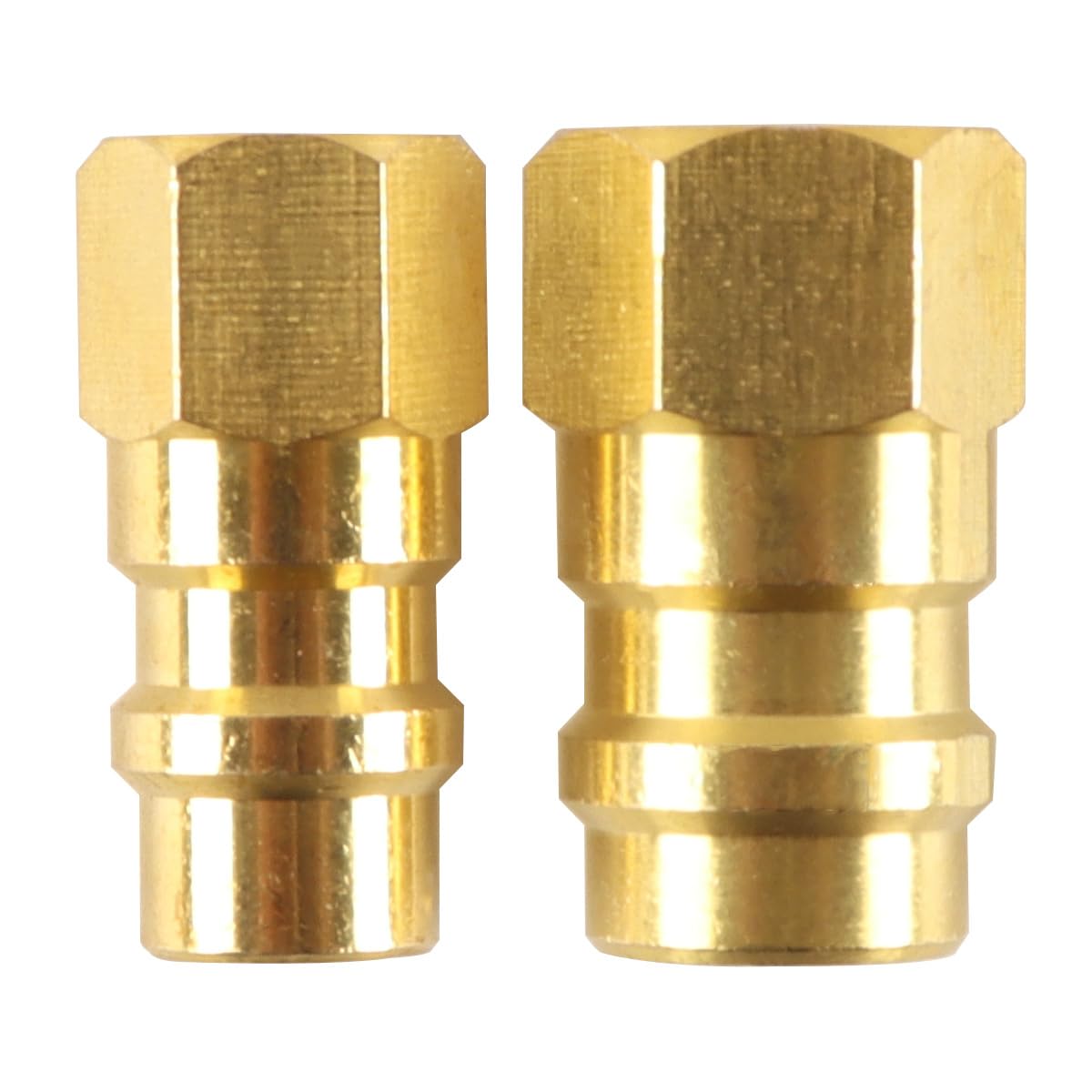 Adaptador de Manguera de refrigerante R12 R22 a R134A, Rosca SAE de 1/4, Conector Macho de Alta y Baja presión para Sistemas de Aire Acondicionado.