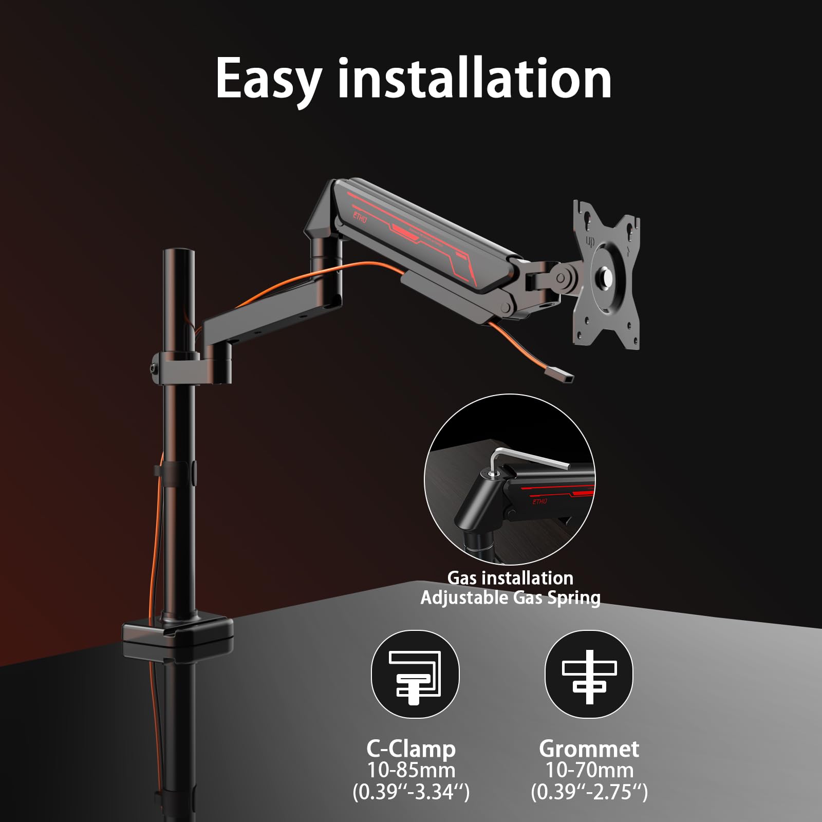 ETHU Soporte de monitor