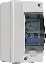 Interruptor de Desconexão Cc, Proteção Múltipla, Disjuntor Elétrico Em Miniatura à Prova D'água IP65, Caixa de Distribuição à Prova D'água para Sistema Fotovoltaico, 3A 1000V