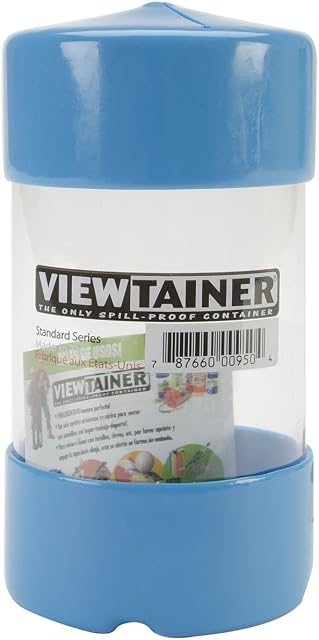 Viewtainer Slit Top Storage Container, Multi-Colour, 12.7 x 6.98 x 6.98 cm
