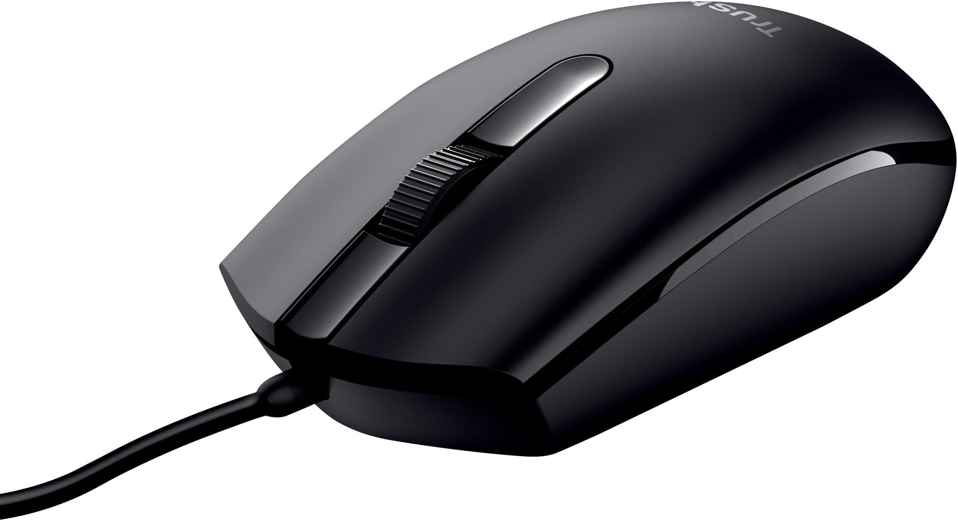 Basi mouse Ambidextrous USB TypeA Optical 1200 DPI Black 24271