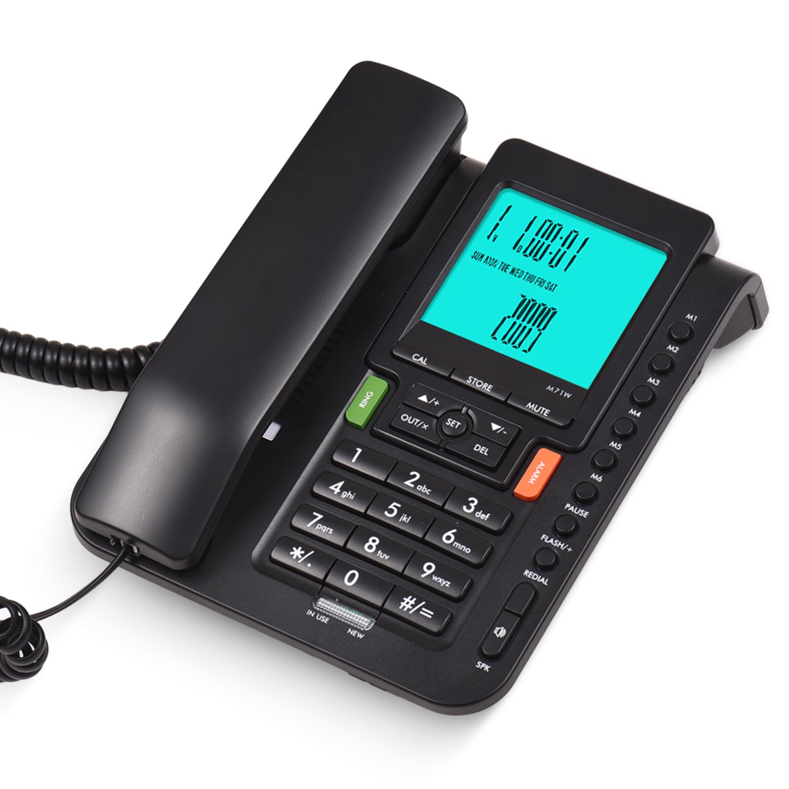 Téléphone fixe à grosses touches Maiju pour ne plus rater aucun appel important