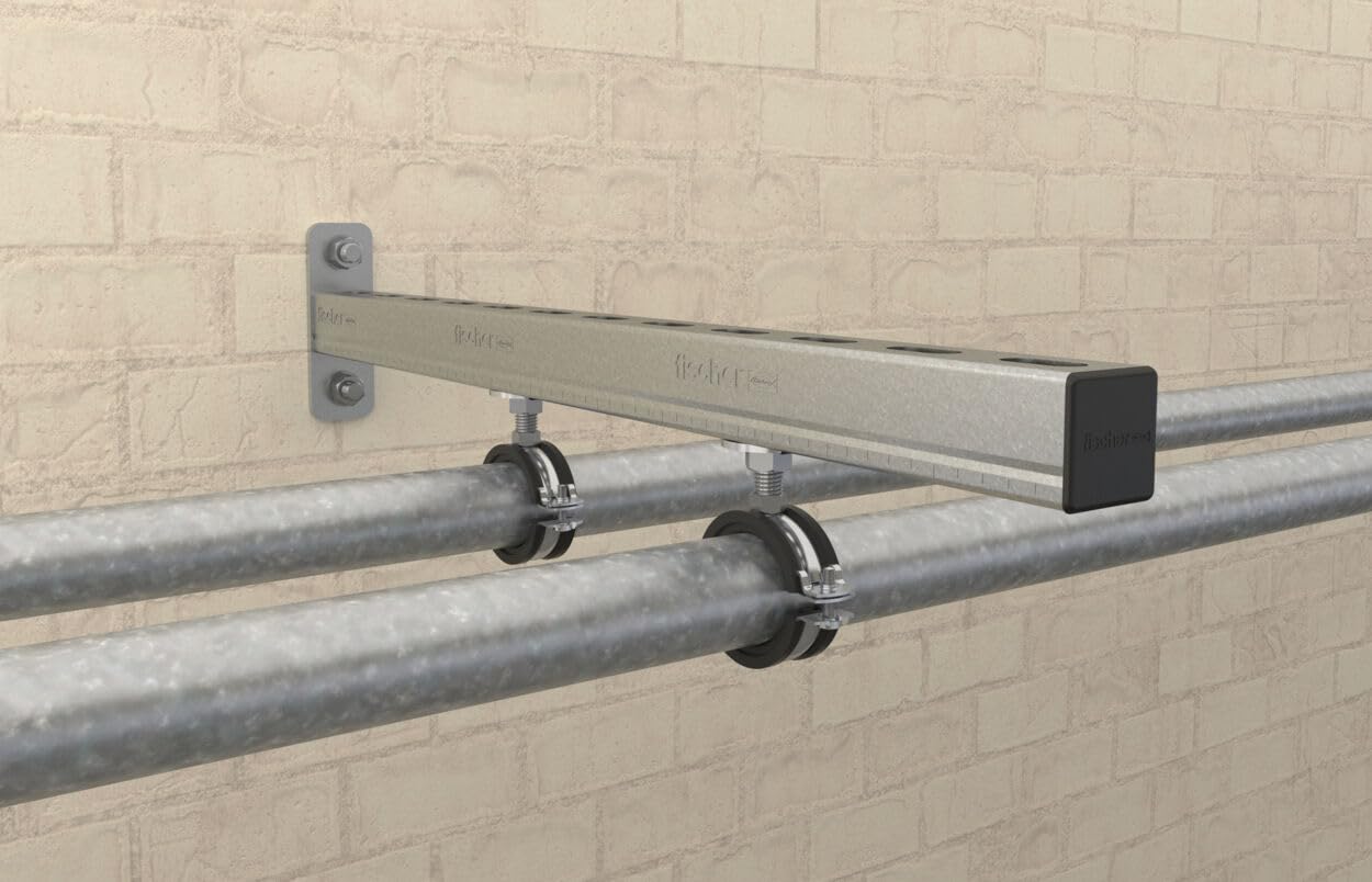 fischer DUOPOWER 10 x 50 S z ETA, uniwersalne kołki rozporowe ze śrubą zabezpieczającą, 2-komponentowe, kołki z tworzywa sztucznego do mocowania w betonie, cegle, kamieniu, płycie gipsowo-kartonowej i