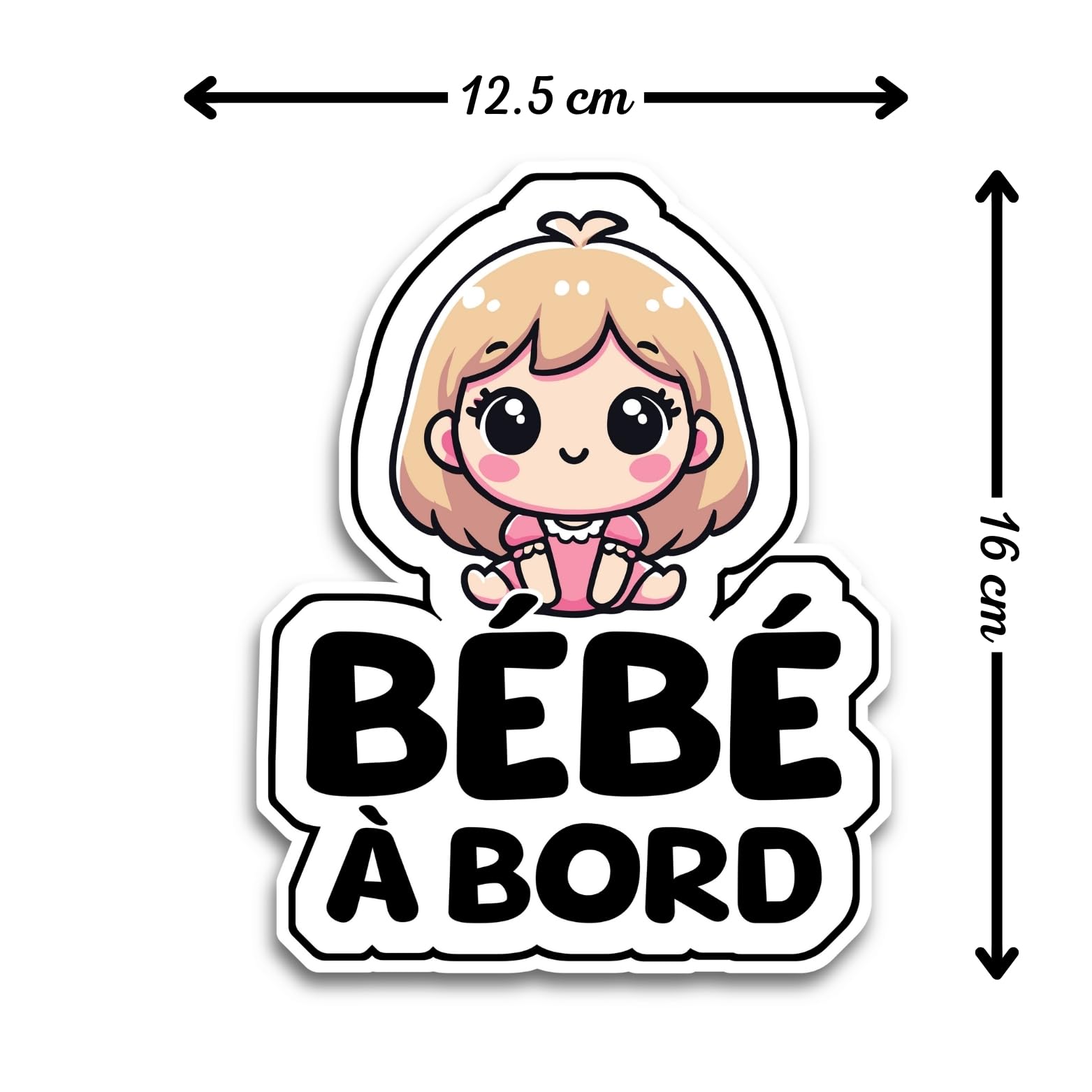 Bebe A Bord Voiture Autocollant Bébé à Bord Guerrier