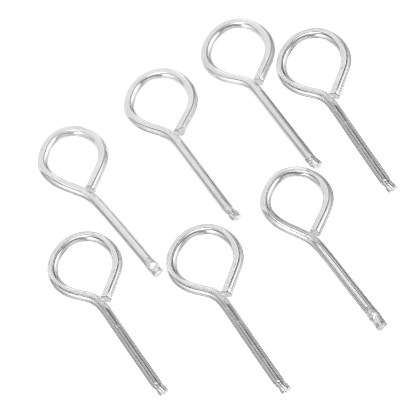 Pasadores De Seguridad De Hierro Para Extintores Repuestos Duraderos Y Compatibles Con Múltiples Diseño Práctico Y Resistente 10 Piezas X 5
