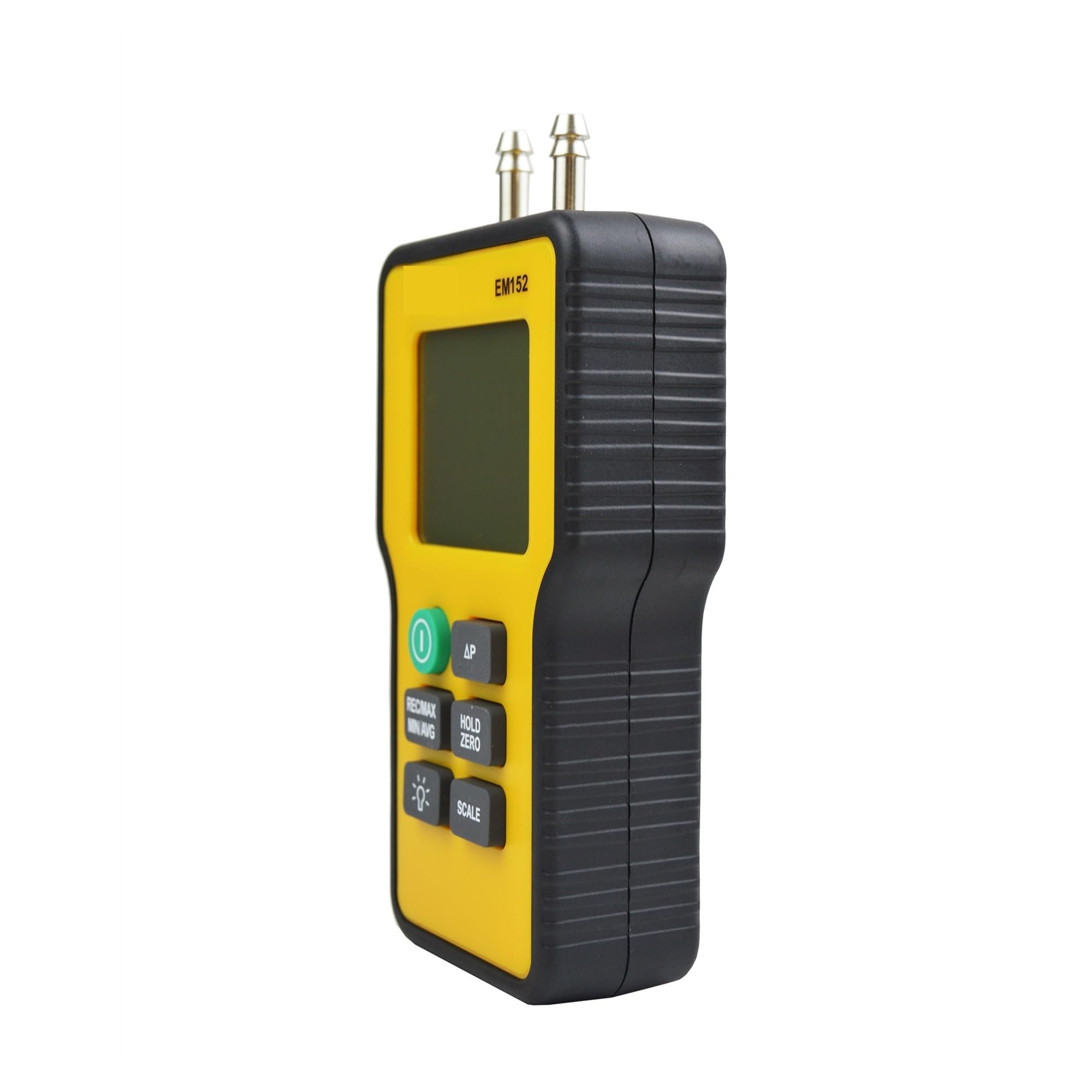 Manómetro digital diferencial doble Medición de entrada hasta ±80,27 pulgadas columna agua, máx./mín