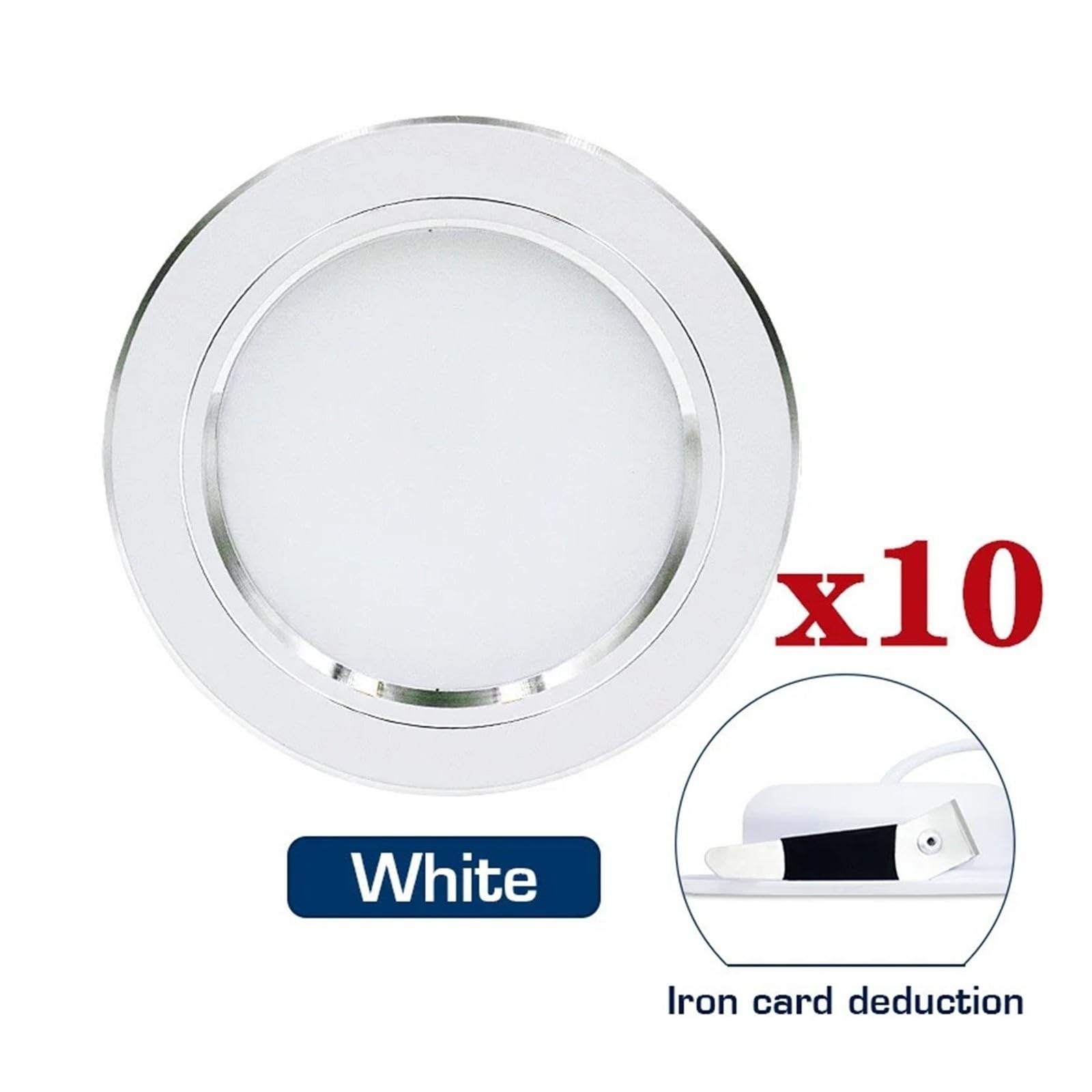 LED-Downlight 12 V, 24 V, 110 V, 220 V, reflektor do zabudowy