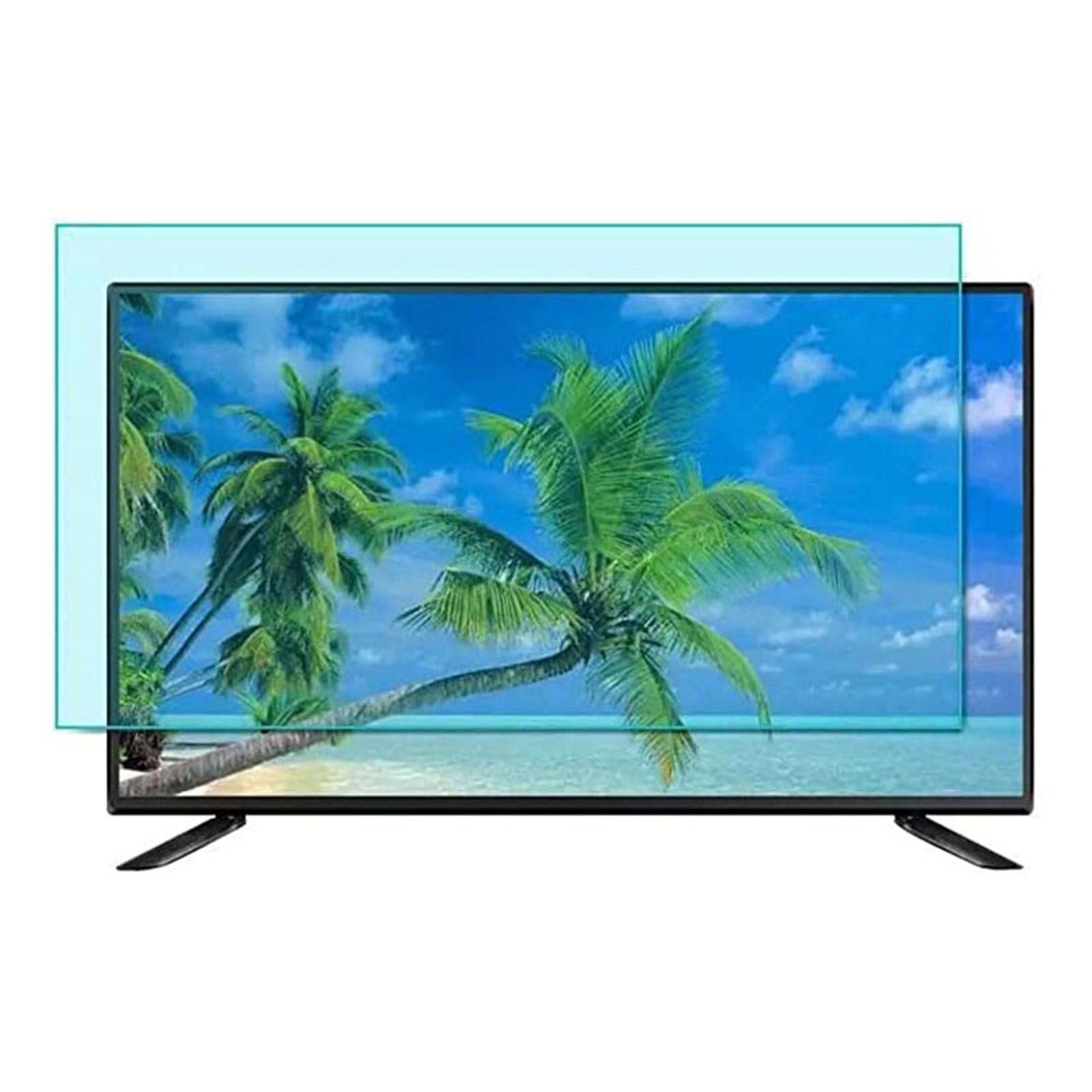 Protezione schermo TV filtro anti graffi, Pellicola protettiva for schermo TV da 32-47 pollici, blocco della luce blu, riduzione dell'abbagliamento(32 in 704 X 395mm)