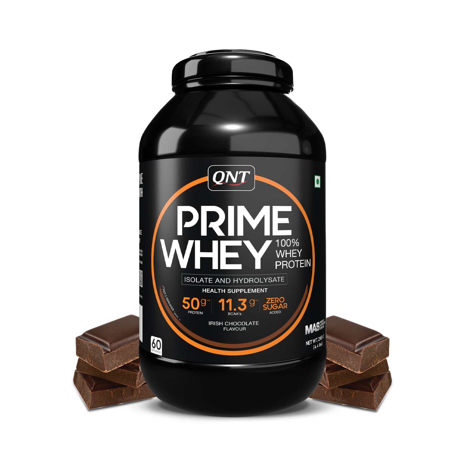 QNT Prime Whey Protein Powder – Hazelnut Coffee | 25g Protein Per Scoop | Whey Isolate, Concentrate & Hydrolysate Blend | 52 Servings | Muscle Growth, Recovery & Strength | 2kg — Amazon image 12