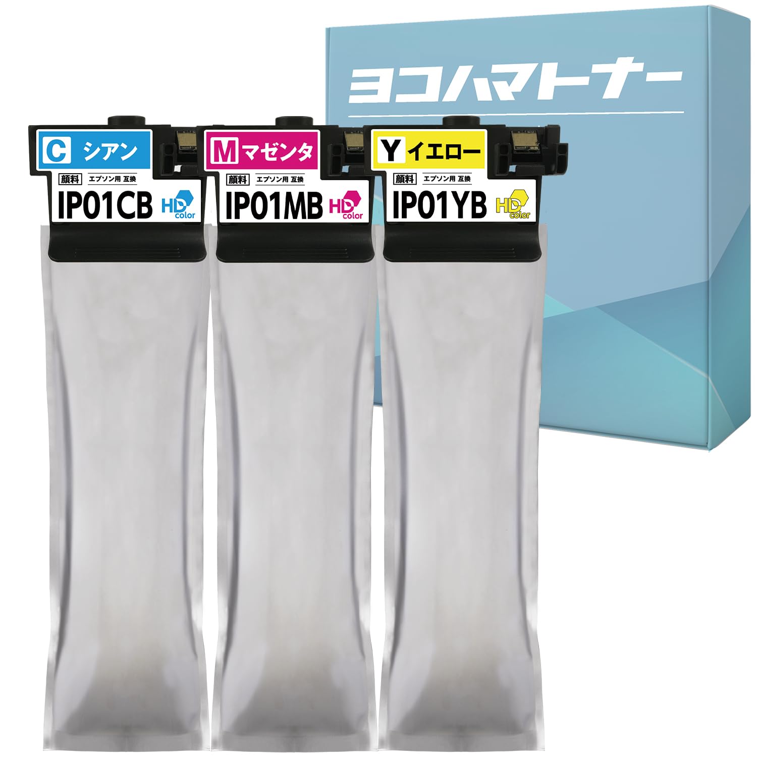 Amazon.co.jp: 【横トナ】エプソン(EPSON)用 IP01B 互換インクパック  