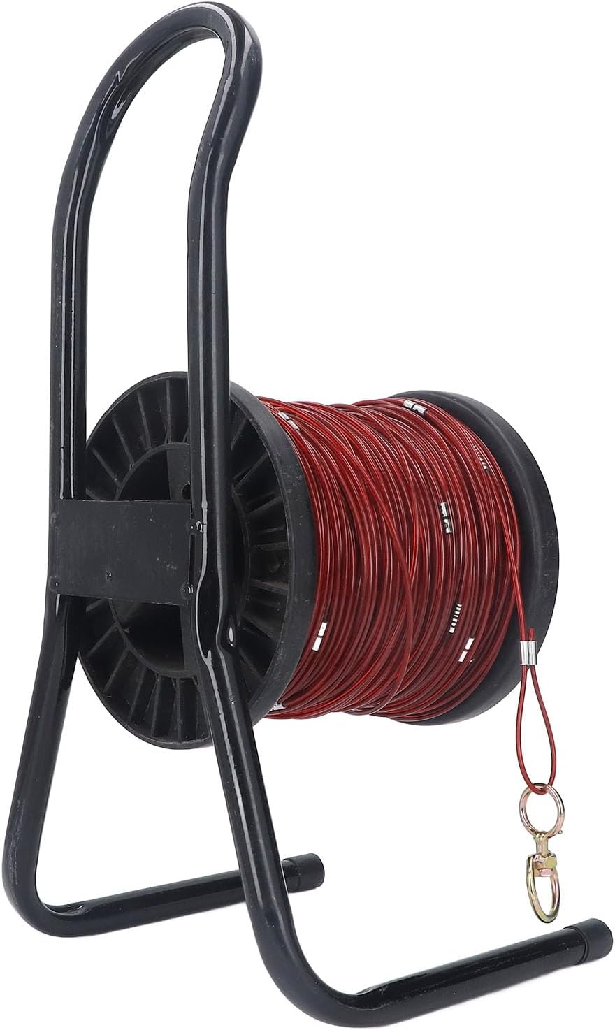 100m Steel Wire Measuring Steel Wire Measuring Rope, Construction Rope Deep Well Construction Site for Long Distance Measurement of