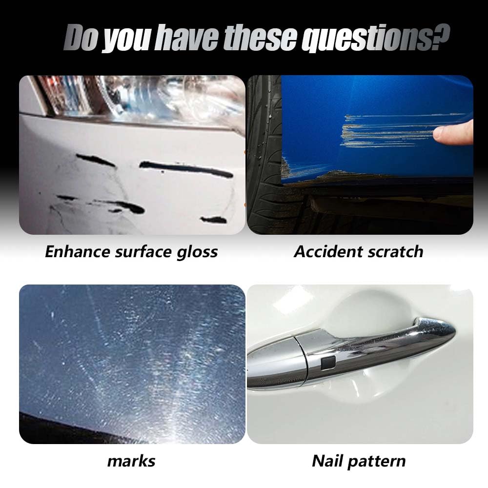 Car Scratch Remover, 2026 New Car Scratch Repair Paste, Perfect Paint Rapid Scratch Remov, Permanent Car Scratch, Swirl Marks & Scuff Removal, Car Paint Scratch Remover Kit for Deep Scratches (1Pcs) - 4