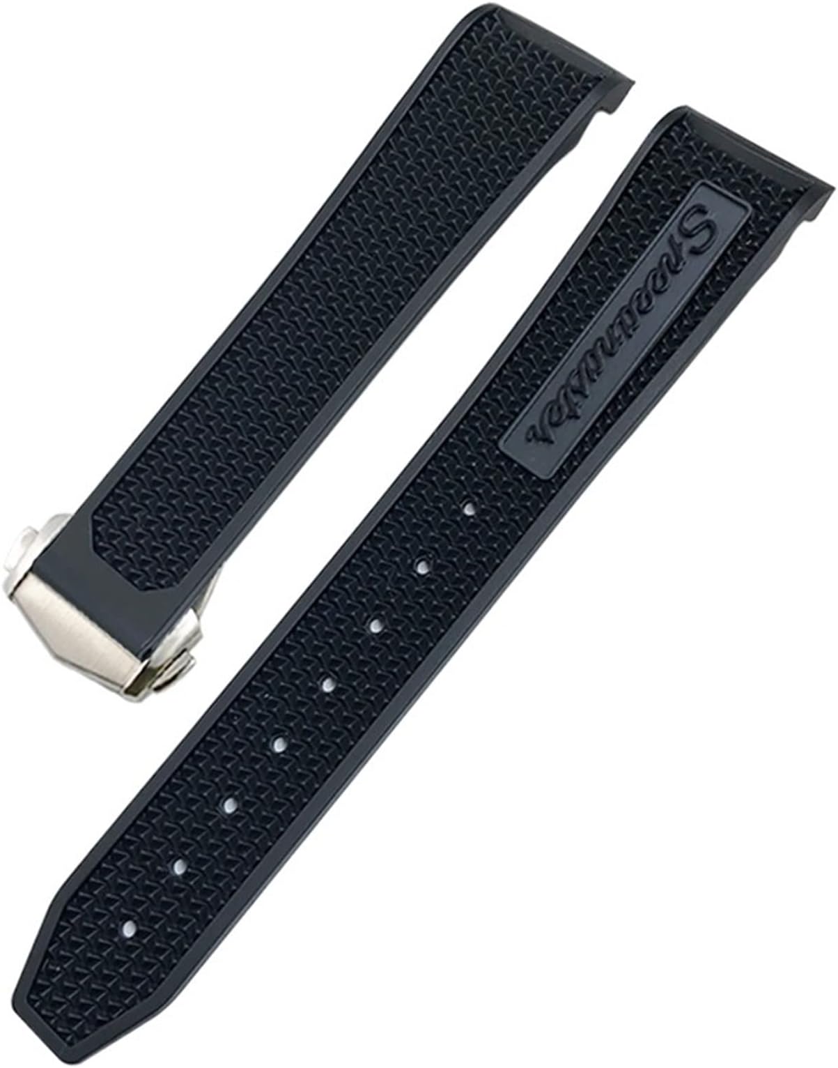 For Omega Moonwatch Speedmaster Seamaster 300 Planet Ocean AT150 Soft Watch Strap 18mm 19mm 21mm 22mm Rubber Silicone Watchbands 20mm
