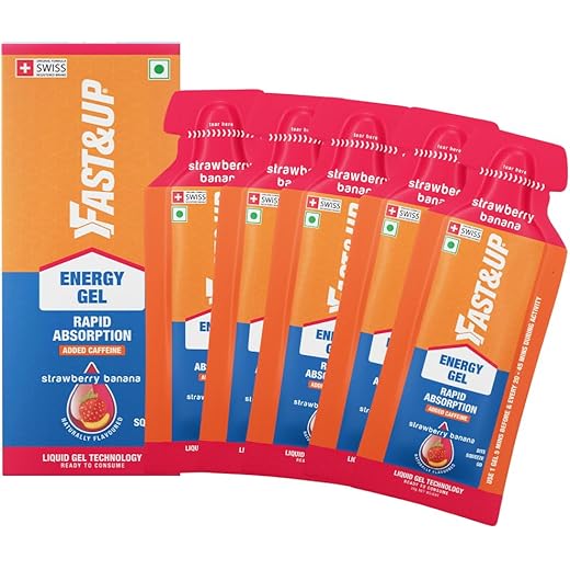 Fast&Up Energy Gel Strawberry Banana 30g