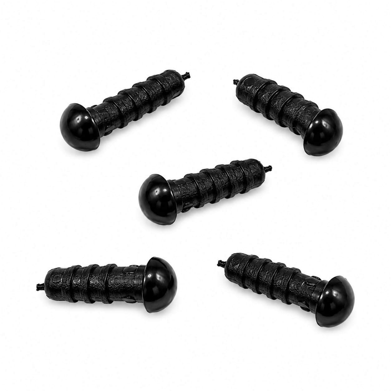 6mm Black Plastic Safety Screw Eyes with WASHERS for Crochet, Amigurumi, Teddy Bears & Soft Toys | Secure Locking Eyes for DIY Craft, Doll Making | 100 Pieces (50 Pairs) Pack-image-18