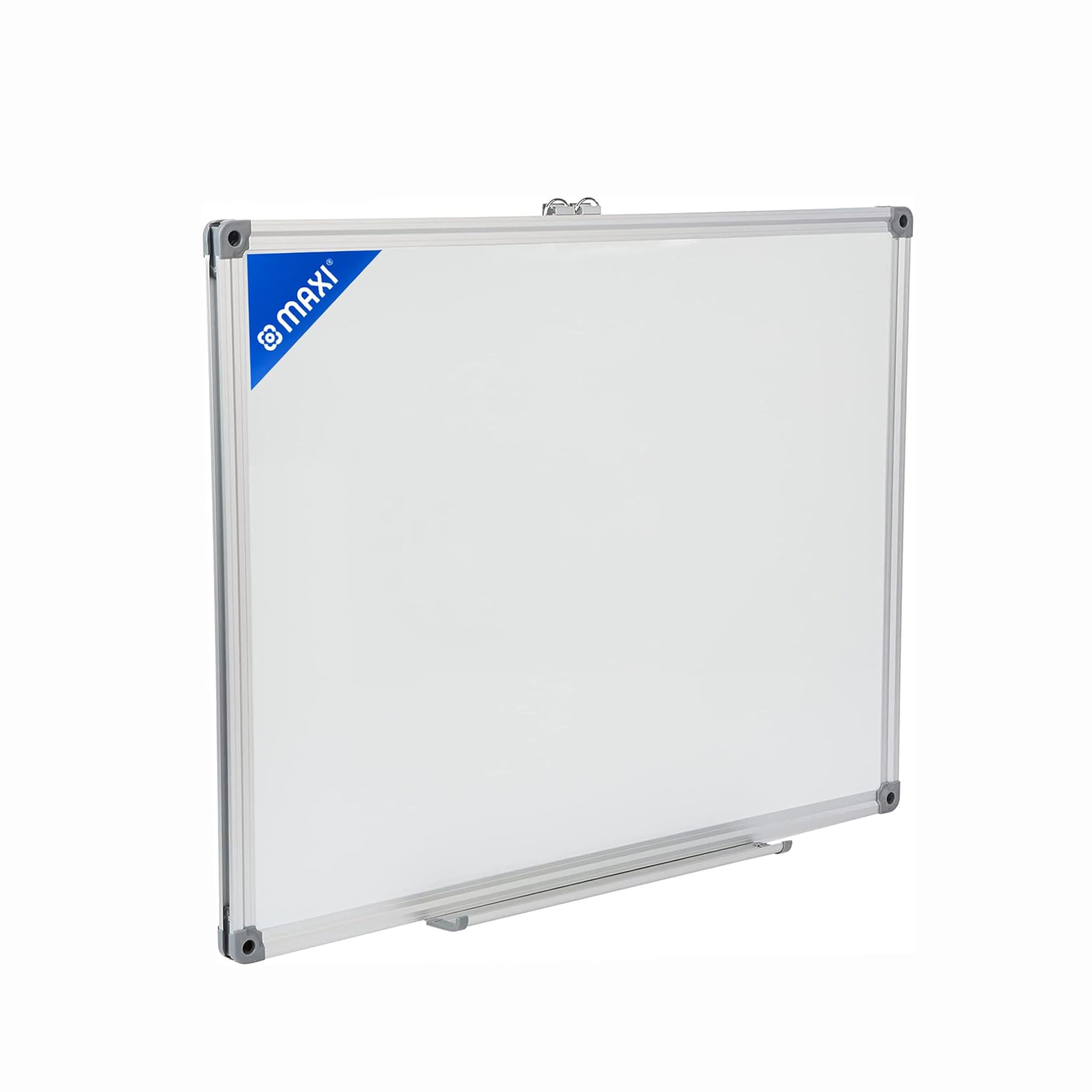 Maxi Single Sided Magnetic Whiteboard/Dry Erase Board 120X150 cms With Aluminium Framed