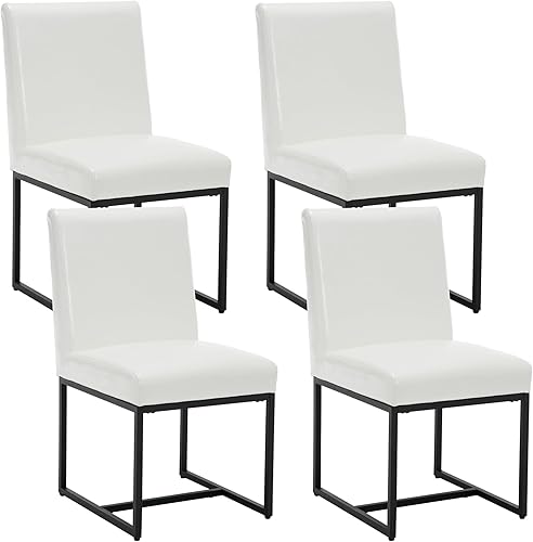 Miniatura 17 de Juego de 2 sillas de comedor modernas, sillas de comedor tapizadas de lino con patas de metal cromado para comedor, tocador, cocina, sala de estar