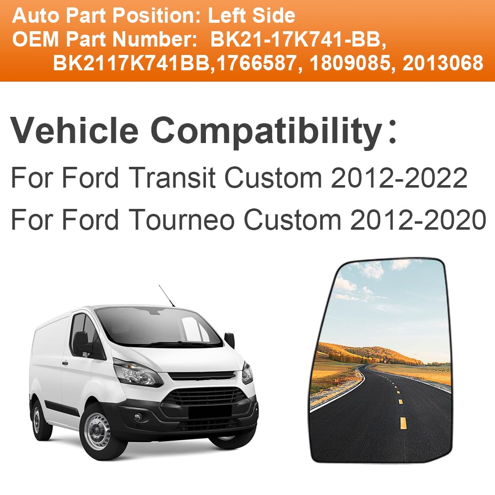 Außenspiegel FORD TOURNEO CUSTOM 2025 Baujahr links und rechts in Original-Qualität