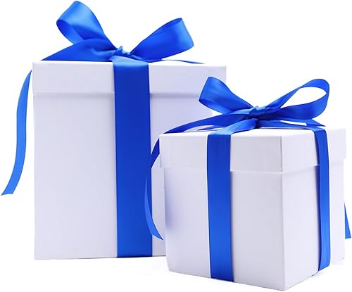 Miniatura 4 de 4 rollos de cinta de satén de doble cara, juego de 4 tamaños mixtos de cinta de seda para envoltura de regalos, invitaciones de boda, decoración de