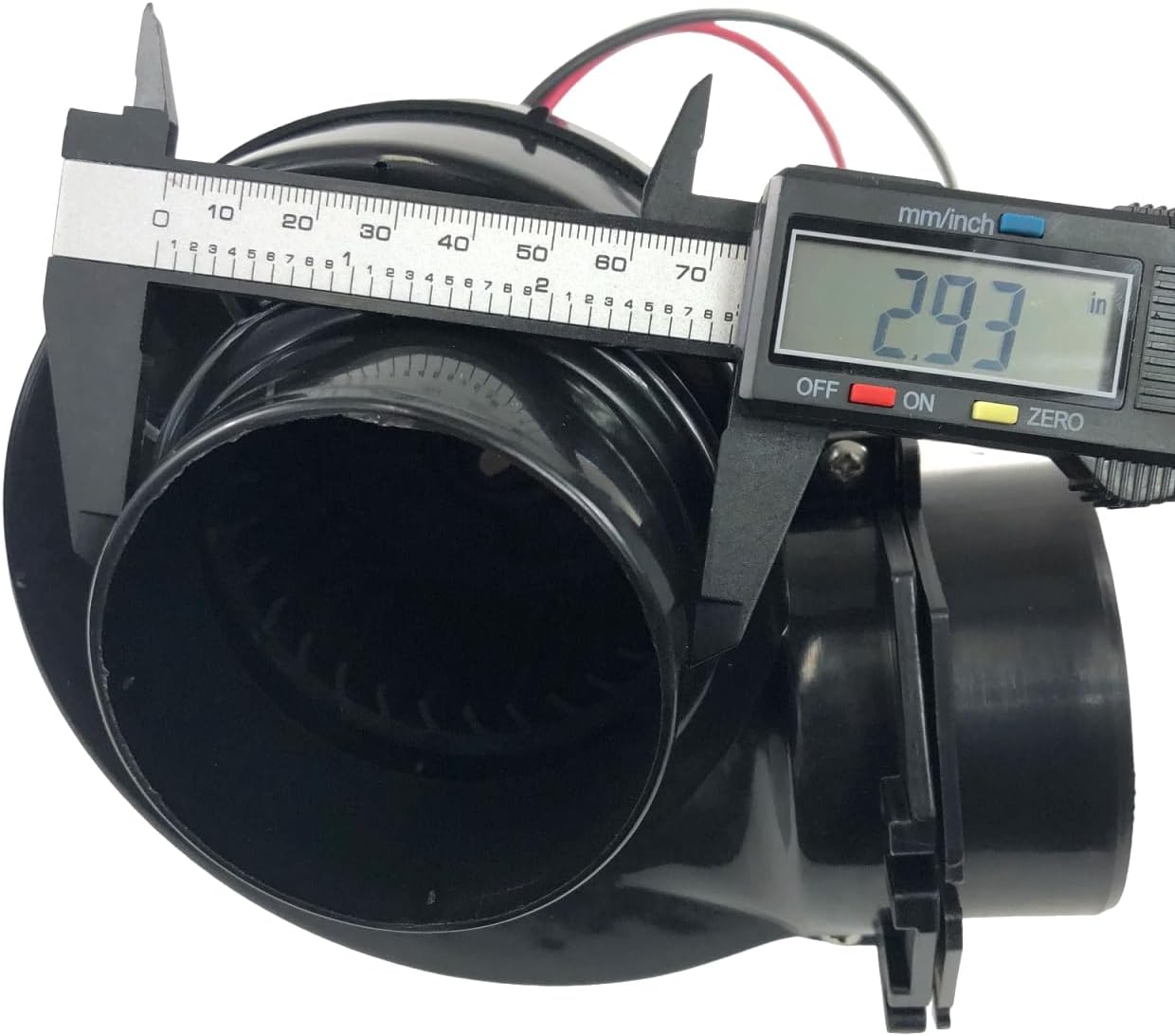 BLACK 3" Electric Turbocharger/Supercharger Cold Air Intake Generator