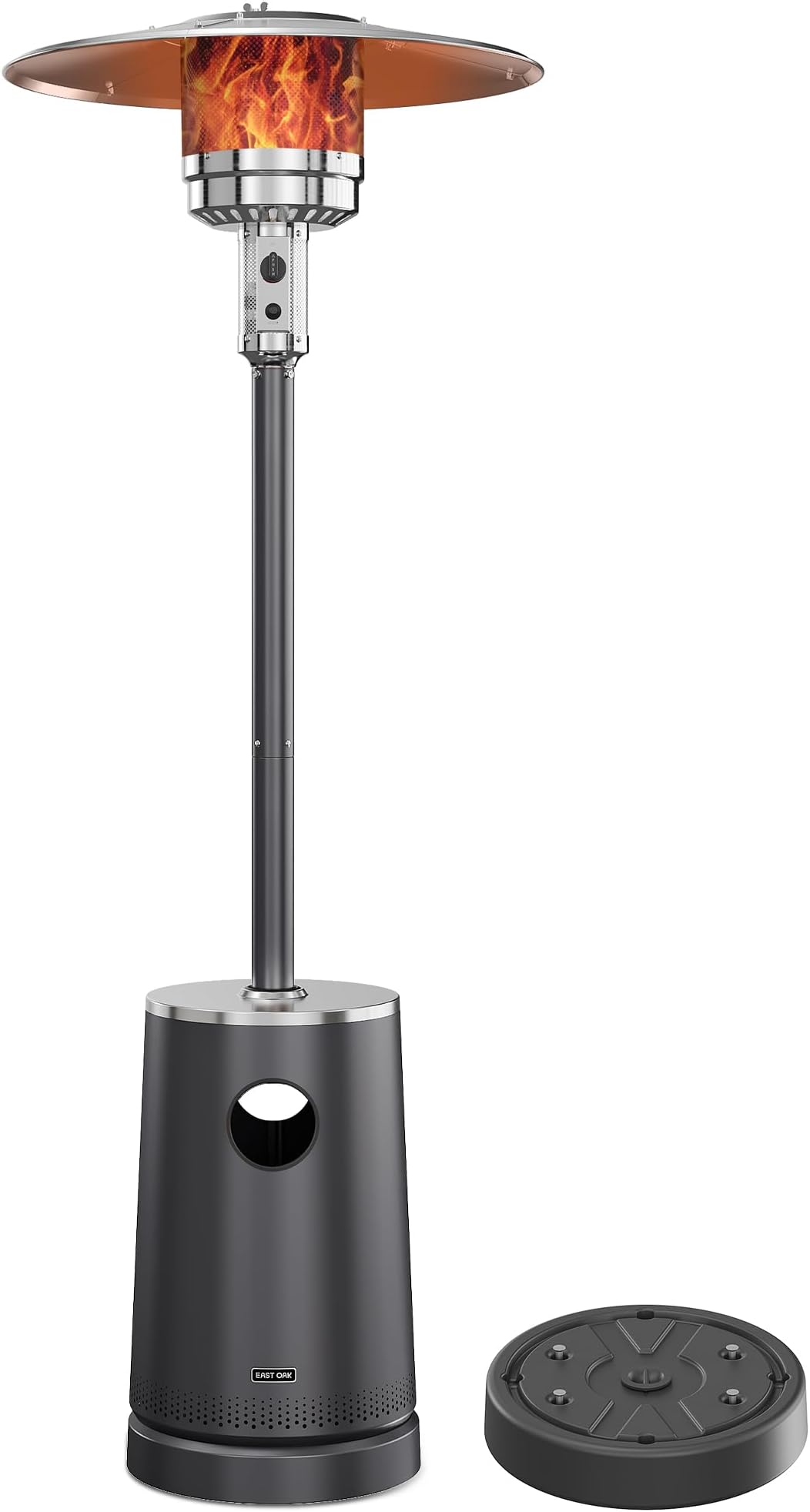 Hampton Bay 48000 Btu Stainless Steel Patio Heater Patio