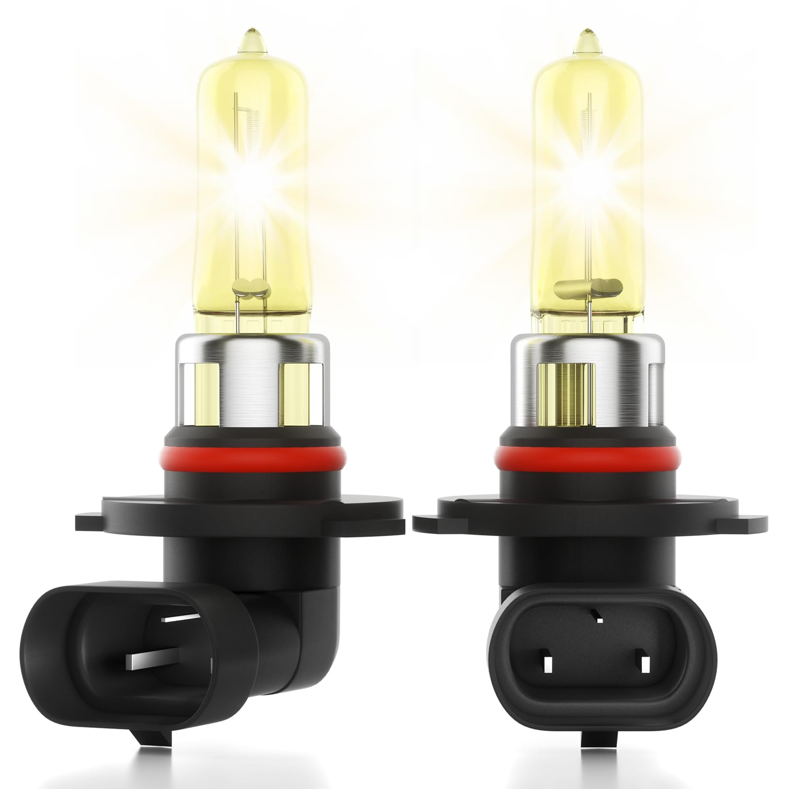 LUMYNARE H7 Halogen Headlight Bulbs, 5500K Bright White, 1800LM, 55W 12V Standard High Beam or Low Beam or Fog Light Bulbs, High Brightness Headlight Bulb for Car, Plug and Play, No Glare, 2 Pack — view 17