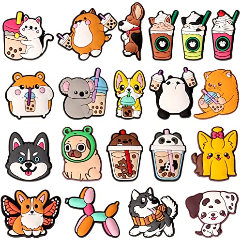 20Pcs Different Pencil Toppers Decoation Cute Cartoon Pen Toppers Pvc Animal Pencil Topper Clips Lovely Pencil Clip On,Fit For Office Back To School Student Party Favors Reward Gift #TOP5