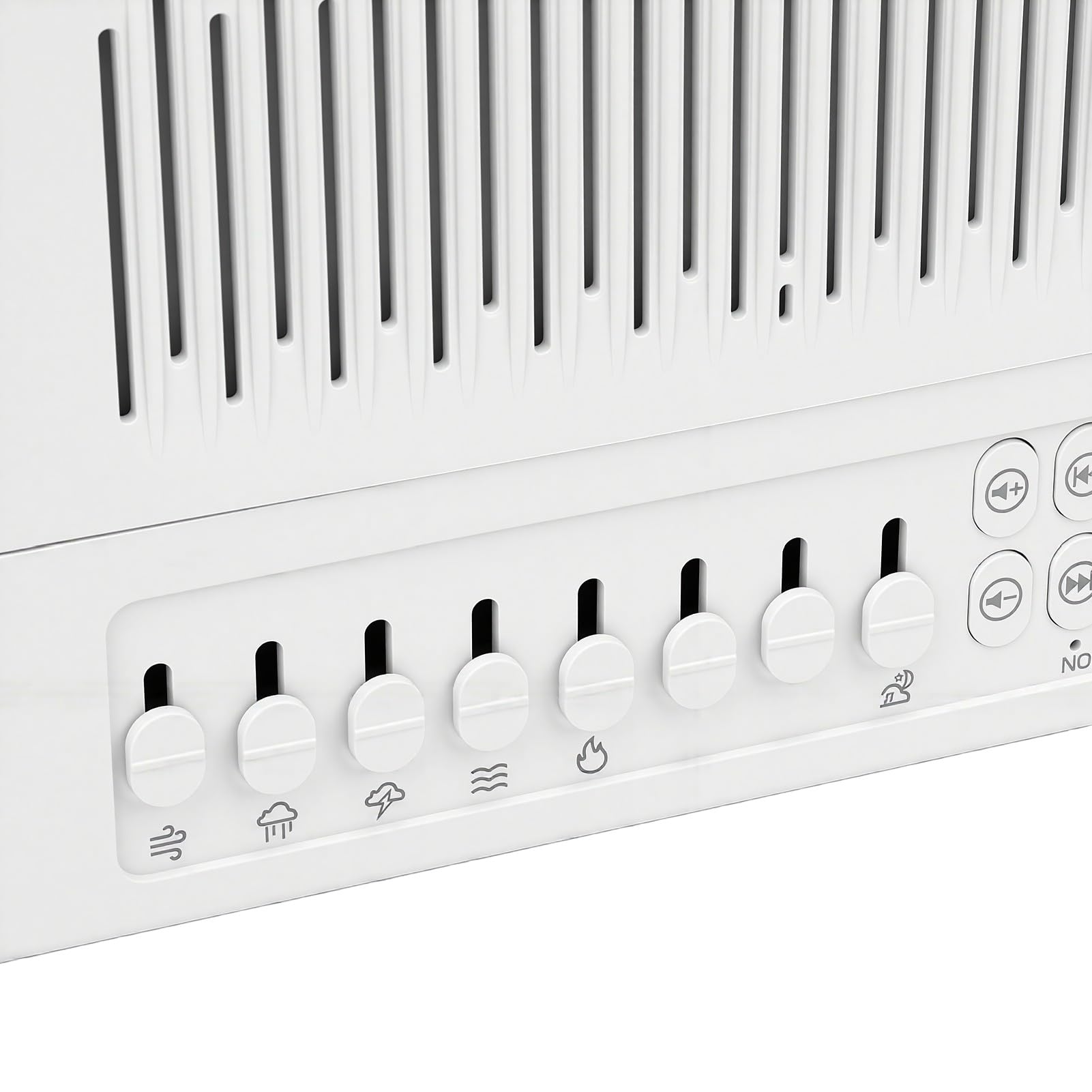 Sxhlseller White Noise Machine, Kabelloser Lautsprecher, 260 Ml, Flammen-Diffusor für ätherische Öle, Nachtlicht für Zuhause, Büro, Schlafhilfe, Aromatherapie-Diffusor mit 10 Beruhigenden