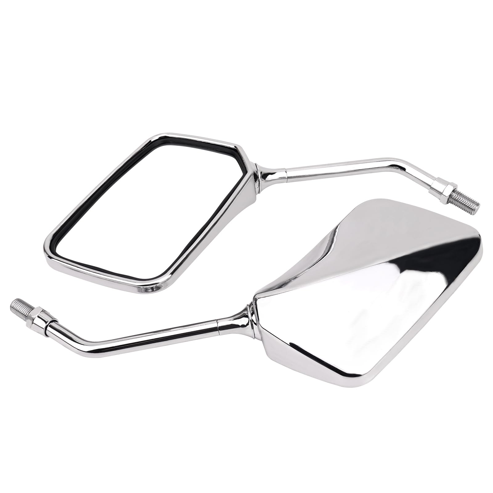 AHL Moto Rétroviseur Chromé pour CB400 CB-1 VTEC VT250 Petit mopettes 250