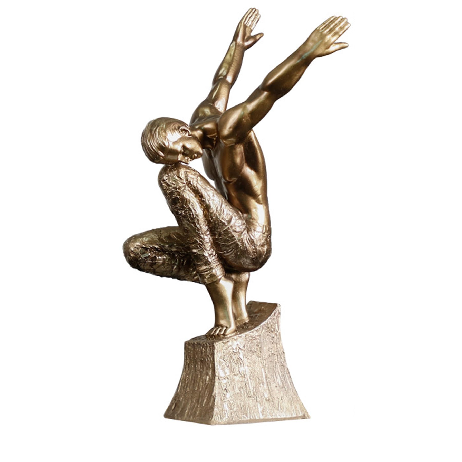 Statue décorative d'art européen à offrir pour une crémaillère