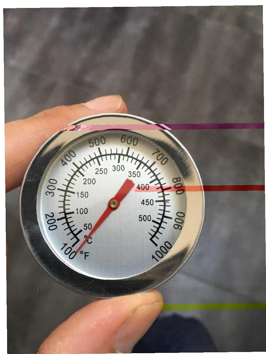 Amazon.co.jp: 温度計 50-500度 三線軌条 燻製 ピザ窯 薪ストーブ 調理