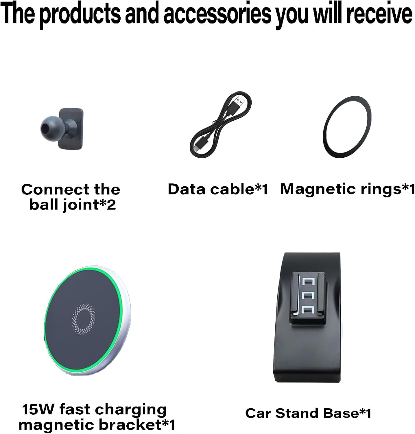 Car Phone Holder for 2014 2015 2016 2017 2018 2019 2020 Audi A3 S3 RS3 Accessories 15W MagSafe Fast Wireless Charger Cell Phone Mount Fixed Clip 360° Rotation