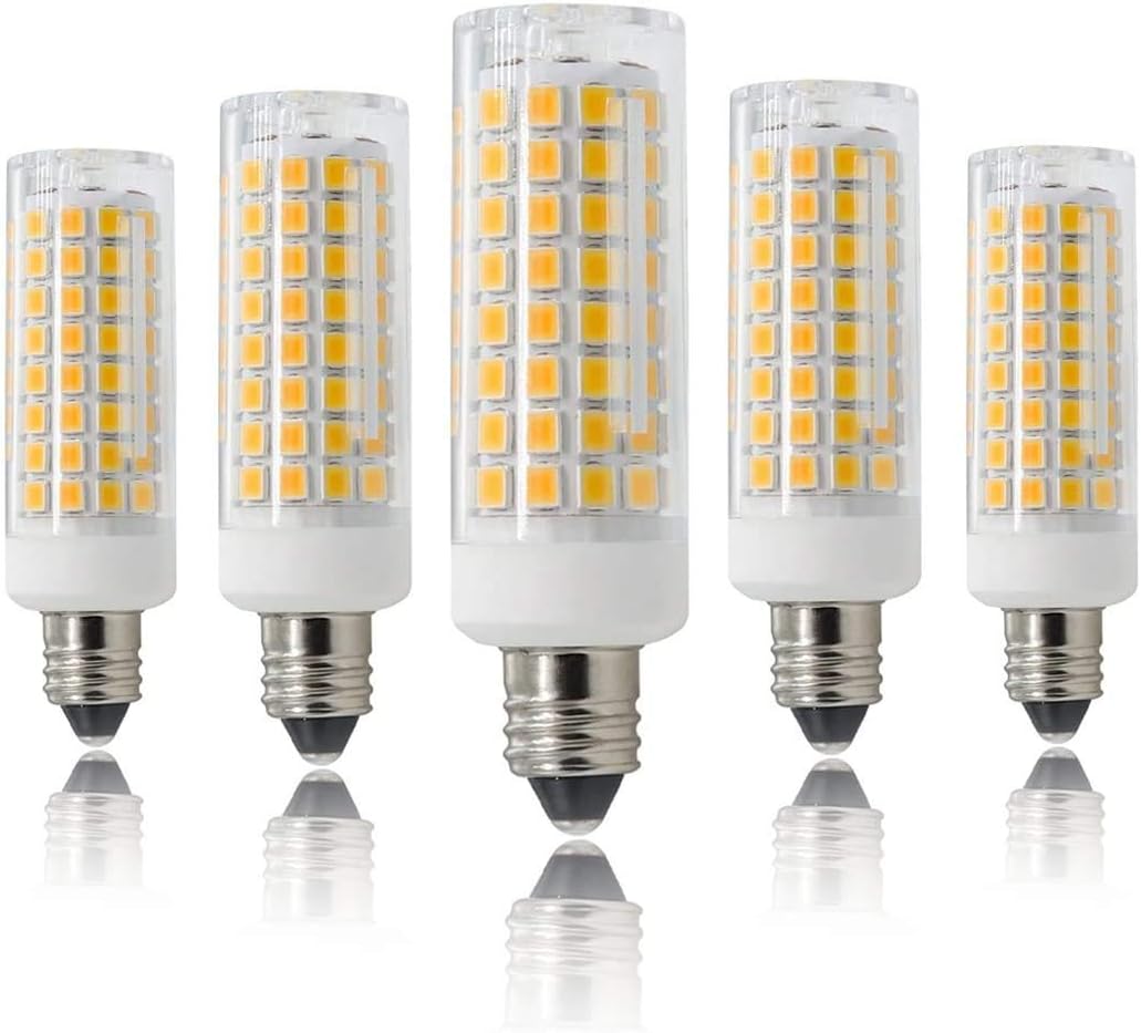 Amazon | 7W E11口金 LED電球 75Wハロゲンランプに相当 調光器対応 5個入り(電球色) | G MGY OLED ...