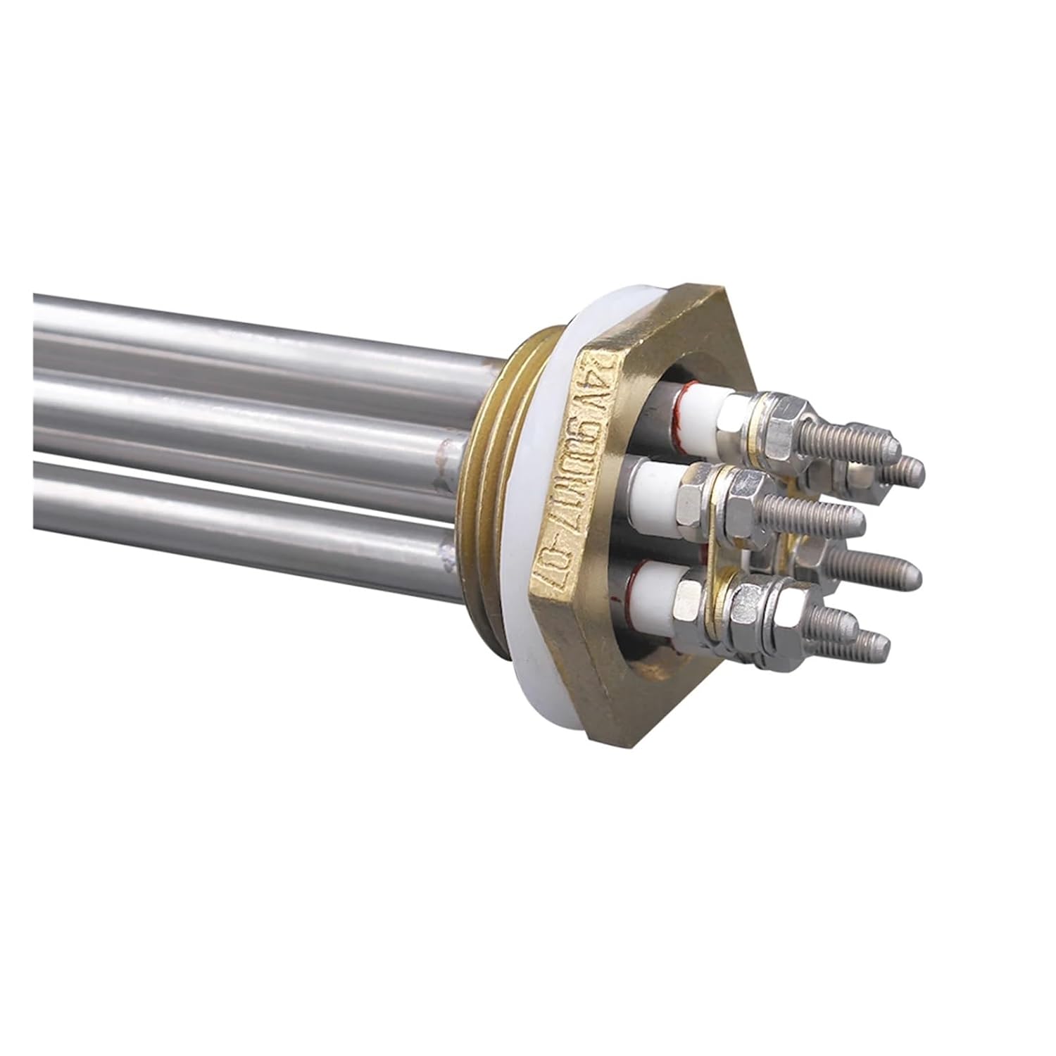 24V 48V 36V DC Heating Element DN32 Thread Tubular Immersion Water Heater 600w/900w/1200w/1500w