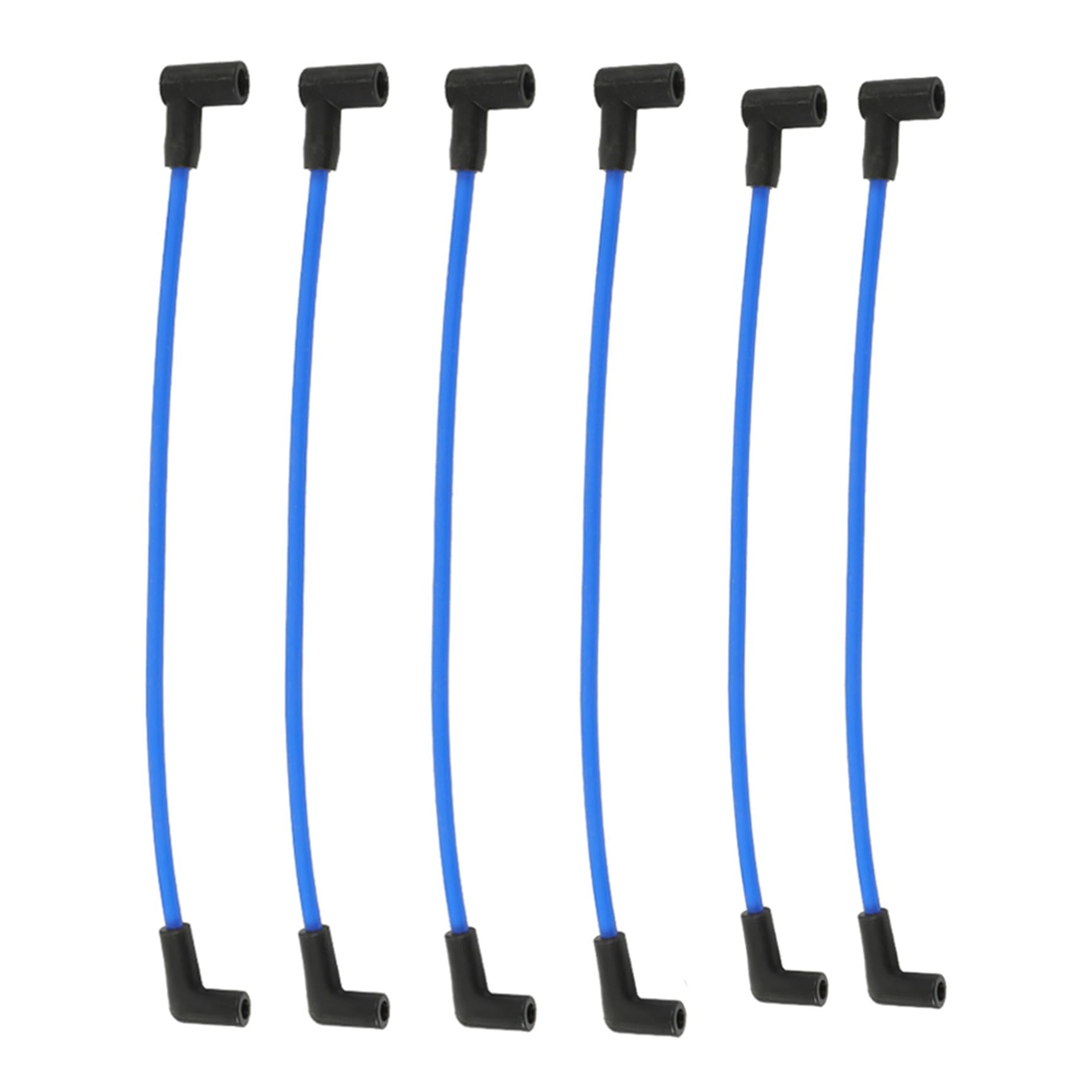 YSMN Blue 6 Pack Plug Wire Replacement for Sierra Marine Mercury V6 EFI DFI DTS 18-28086 84-881908t