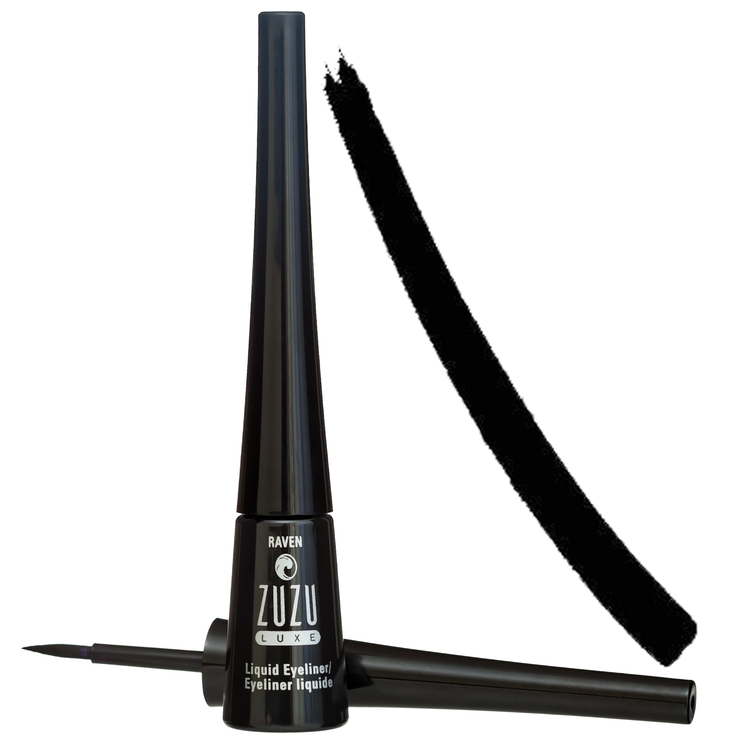 Zuzu Luxe, Vegan, Liquid Eyeliner (Raven),.1 oz